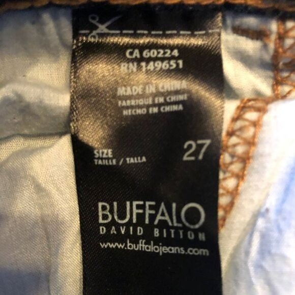 Buffalo David Bitton Denim Shorts Sz.27 - Picture 4 of 13